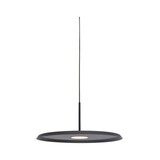 Dimbare LED Hanglamp Pendel - OSORNO Matt Zwart - 7W 960Lm - 2700K 927 Warm Wit | TRIAC DIM - 1-Lichts - 35x17cm