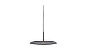 Dimbare LED Hanglamp Pendel - OSORNO Matt Zwart - 7W 960Lm - 2700K 927 Warm Wit | TRIAC DIM - 1-Lichts - 35x17cm