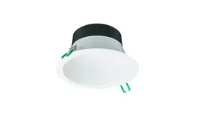 Philips LED Verlichting | Officieel Assortiment Signify Professional. LED Downlight Coreline DN142B Aluminium Wit 9.8W 1200lm 60D - 830 Warm Wit | Zaagmaat 150mm - IP20 - Wit Reflector