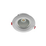 Macbright LED Downlight IP54 - Pluto 205MM - Wit -  12.5 1500Lm - 3000K 830 Warm Wit | Zaagmaat 165MM + Wieland GST18i3