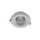 Macbright LED Downlight IP54 - Pluto 205MM - Wit -  12.5 1500Lm - 3000K 830 Warm Wit | Zaagmaat 165MM + Wieland GST18i3