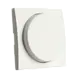ION INDUSTRIES ION Dimmer Knop - Centraalplaat Dimmerknop Enkelvoudig  - 55 x 55 mm - Alpine Mat Wit -  V1/J1  - Type 20.302.315