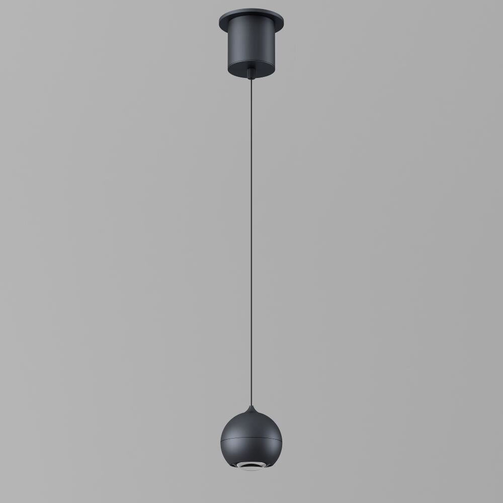 LCB LED Europe  LED Hanglamp - MIAMI - 10,8W 2700K 1020lm - Dimbaar -Zwart