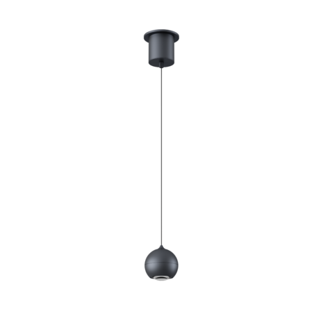LCB LED Europe  LED Hanglamp - MIAMI - 10,8W 2700K 1020lm - Dimbaar -Zwart