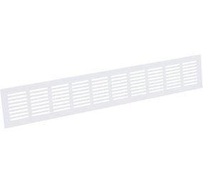 ALU Plintrooster 800x80mm F1 Aluminium – Ventilatierooster voor Plint