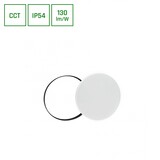 Spectrum LED plafonnière Nymphea IP54 - 18W 2000lm - CCT