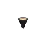 Lucide Dimbare LED GU10 spot - LED MR16 Zwart - 5W 320Lm - 830 - 3000K warm wit | 40D TRIAC DIM - Vervangt 45W Lucide Dimbare LED GU10 spot - LED MR16 Zwart - 5W 320Lm - 830 - 3000K warm wit | 40D TRIAC DIM - Vervangt 45W