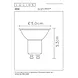 Lucide Dimbare LED GU10 spot - LED MR16 Zwart - 5W 320Lm - 830 - 3000K warm wit | 40D TRIAC DIM - Vervangt 45W Lucide Dimbare LED GU10 spot - LED MR16 Zwart - 5W 320Lm - 830 - 3000K warm wit | 40D TRIAC DIM - Vervangt 45W