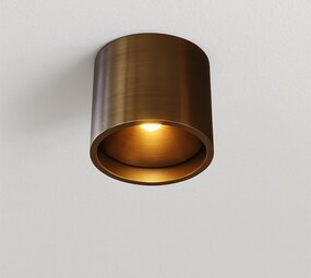 Artdelight Dimbare LED Plafondspot IP20 - Orleans Donker brons - 110MM - 7W 805Lm - DTW 918-930 1800-3000K | TRIAC DIMTONE - 100MM Hoog