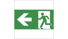 VanLien Van Lien Noodverlichting Pictogramsticker – Vluchtweg Links VanLien Van Lien Noodverlichting Pictogramsticker – Vluchtweg Links