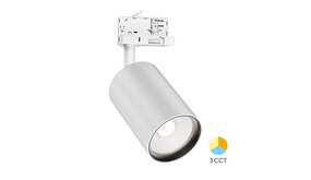 Braytron LED Railspot - Wit - 30W 2960Lm - 3CCT 3000-4000-6000K Multi Color Switch | 3-Fase universeel