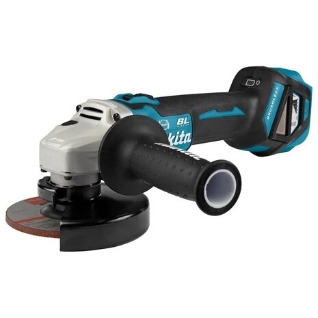 Makita Makita DGA513ZJ Accu Haakse Slijper 18V 125mm Brushless Met Accu En Mbox