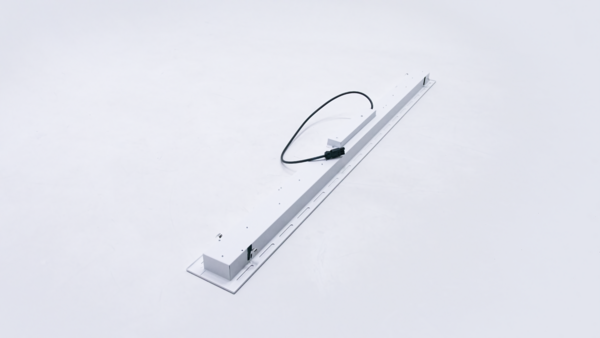 LCB LED Europe LED Bandraster Armatuur UGR19 - Planum Airslots Afzuiging - 1240x195mm - 25W 3000Lm - CCT 830-840 Multi color switch | Matt Alu Reflector | 2 meter - Wieland GST18i3 LCB LED Europe LED Bandraster Armatuur UGR19 - Planum Airslots Afzuiging - 1240x195mm - 25W 3000Lm - CCT 830-840 Multi color switch | Matt Alu Reflector | 2 meter - Wieland GST18i3