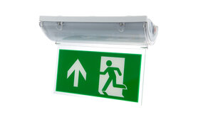 Macbright LED Noodverlichting Opbouw armatuur IP65 - Transparant - 4W 320Lm 4000K | Zelftest -KENT  N/N PT IP65 Incl. Plexiplaat