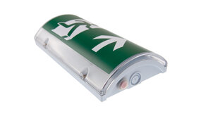 Macbright LED Noodverlichting Opbouw IP65 - KENT Portiek Transparant - 4W 320Lm 4000K | Zelftest - Incl Picto Stickers