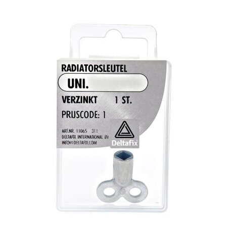 Deltafix Radiatorsleutel Verzinkt Universeel 11065 – Ontluchtingssleutel Deltafix Radiatorsleutel Verzinkt Universeel 11065 – Ontluchtingssleutel