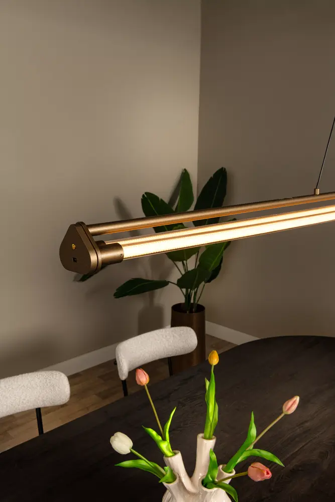 Lucide Lucide GRIFFITH - Hanglamp - Ø 38 cm - LED Dimb. - CCT - 6x6W 2700K/4000K - Brons | Premium - Copy