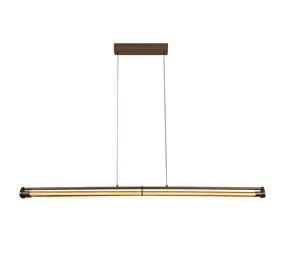 Lucide Lucide GRIFFITH - Hanglamp - Ø 38 cm - LED Dimb. - CCT - 6x6W 2700K/4000K - Brons | Premium - Copy