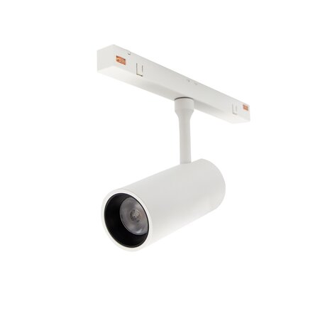Spectrum voor de installateur Dimbare LED Railspot 48V - Mat Wit Medium - 10W 800Lm | Tunable White 2700-6500K | Zigbee 3.0 - Shift Magnetisch