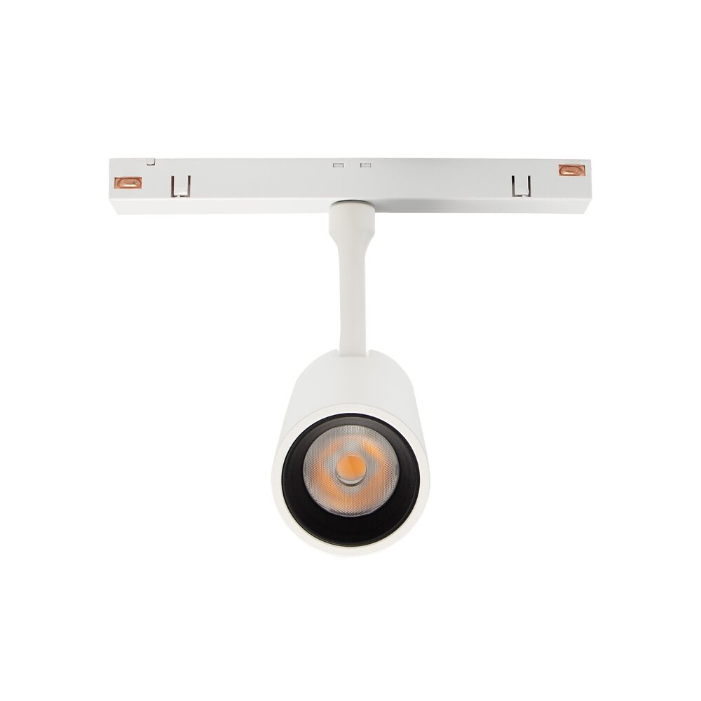 Spectrum voor de installateur Dimbare LED Railspot 48V - Mat Wit Medium - 10W 800Lm | Tunable White 2700-6500K | Zigbee 3.0 - Shift Magnetisch