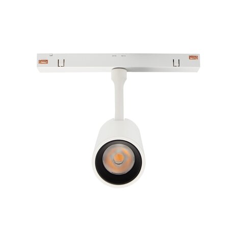 Spectrum voor de installateur Dimbare LED Railspot 48V - Mat Wit Medium - 10W 800Lm | Tunable White 2700-6500K | Zigbee 3.0 - Shift Magnetisch