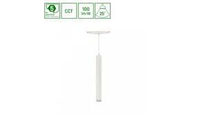 Spectrum LED 48V Dimbare Magnetische - Hangit - 12W 1150Lm | Tunable White 2700-6500K | Zigbee 3.0 Shift systeem | 40X297mm | 5 jaar