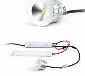 Macbright LED Noodverlichting Anti paniek - 42MM Orion Wit - inbouwspot 3W 290Lm - 5000K 850 Koel Daglicht | 33MM Zaagmaat - Zelftest functie