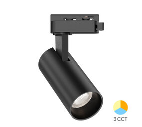 Braytron LED Railspot 1-Fase - Zwart - 15W 1560lm - 3CCT - 3000K/4000K/6000K | 2 Jaar garantie