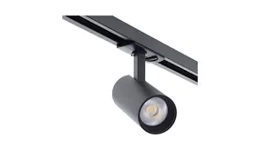 1-Fase Railspot - Modern -  Zwart | GU10 Fitting - 230v aansluiting