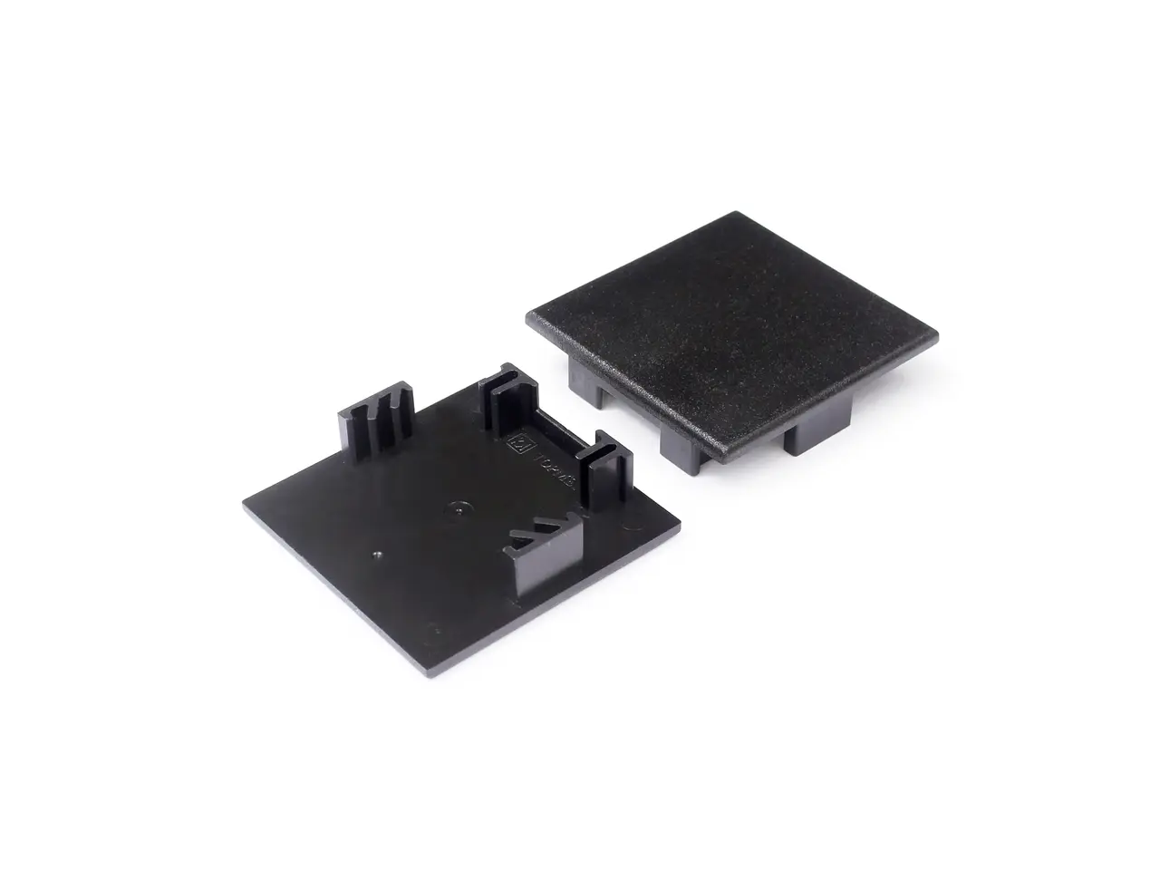 LED line Eindkap - Zwart - geschikt voor C10 53mm ledprofiel