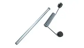 LCB LED Europe  DX Deursluiter met scharnierpen inbouw staal verzinkt voor binnendeuren