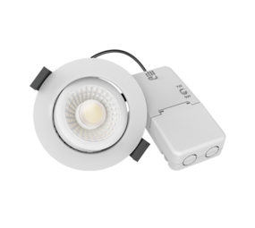 LCB LED Europe  Dimbare LED Inbouwspot IP65 | Slim line  83MM | Wit | 3CCT + DTW | TRIAC Dimbaar - Zaagmaat 70mm