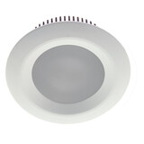 Macbright Dimbare DALI LED Downlight Pluto Mat Glas Buitenmaat 205MM - Wit - 4000K 840 - 16W 2000Lm | Zaagmaat 165MM + GST18/3 Wieland