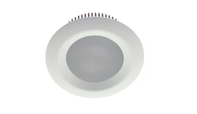 Macbright Dimbare DALI LED Downlight Pluto Mat Glas Buitenmaat 205MM - Wit - 4000K 840 - 16W 2000Lm | Zaagmaat 165MM + GST18/3 Wieland