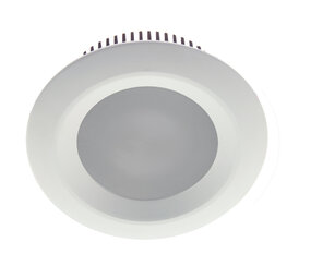 Macbright Dimbare DALI LED Downlight Pluto Mat Glas Buitenmaat 205MM - Wit - 4000K 840 - 16W 2000Lm | Zaagmaat 165MM + GST18/3 Wieland