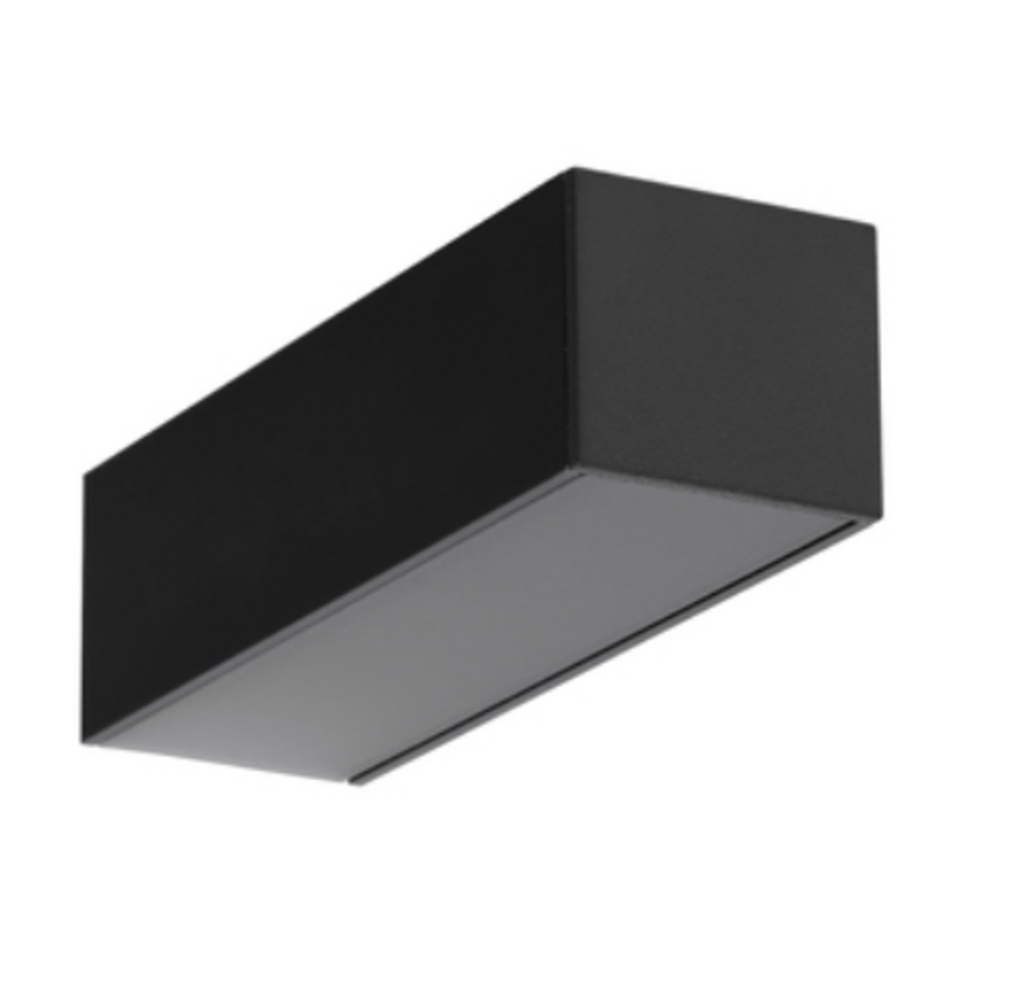 LED line verlichting - Betaalbare Professionele LED Oplossingen Opbouw LED Profiel VARIO 30 - 33.4mm - 2000mm Lengte - Zwart (RAL 9005) - Aluminium - Max. LED Breedte 17.mm