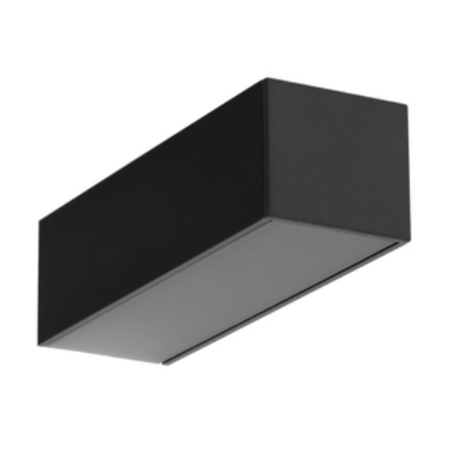 LED line verlichting - Betaalbare Professionele LED Oplossingen Opbouw LED Profiel VARIO 30 - 33.4mm - 2000mm Lengte - Zwart (RAL 9005) - Aluminium - Max. LED Breedte 17.mm