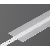 LED Afdekkap Difuser - Opaal Wit PC cover - PMMA | 2000MM - Geschikt voor alu profiel - Type VARIO30