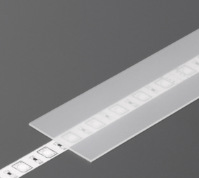 LED line verlichting - Betaalbare Professionele LED Oplossingen LED Afdekkap Difuser - Opaal Wit PC cover - PMMA | 2000MM - Geschikt voor alu profiel - Type VARIO30
