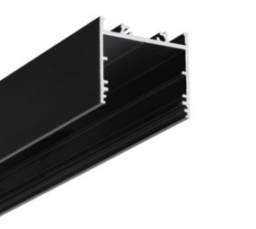 LED line verlichting - Betaalbare Professionele LED Oplossingen Opbouw LED Profiel VARIO 30 - 33.4mm - 3000mm Lengte - Zwart (RAL 9005) - Aluminium - Max. LED Breedte 17.mm