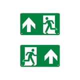 Ledvance Zakelijk: Professionele LED Verlichting & Armaturen LED Noodverlichting armatuur Toebehoren - Pictogram vluchtroute aanduiding | Pijl Omhoog - UP