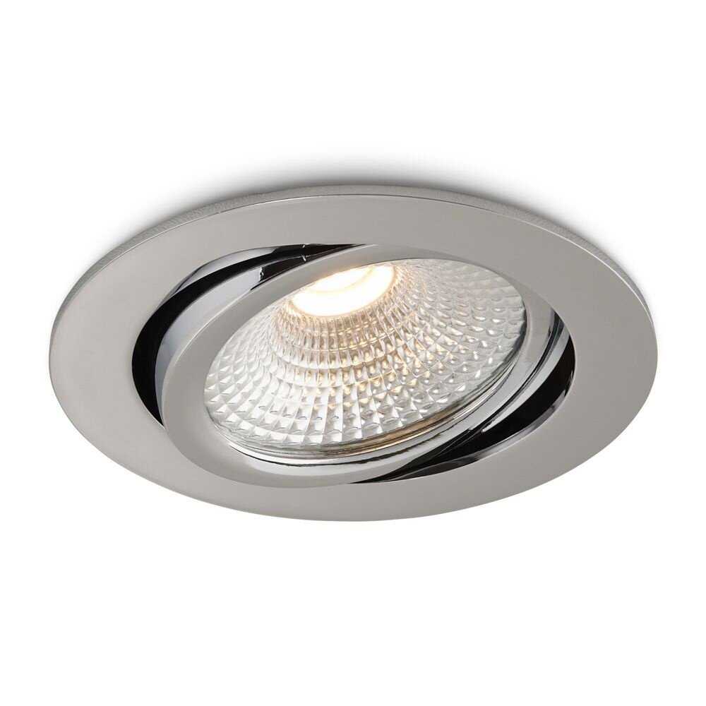 LCB LED Europe  LED inbouwspot chroom 2700K 5W dimbaar P54