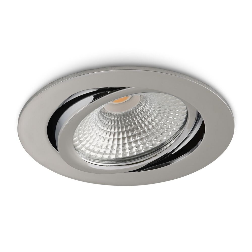LCB LED Europe  LED inbouwspot chroom 2700K 5W dimbaar P54