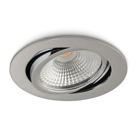 LCB LED Europe  LED inbouwspot chroom 2700K 5W dimbaar P54