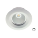 Macbright Dimbare LED Downlight IP54 - PLUTO 205MM   Wit - 9.3W 1100Lm- 3000K 830  Warm wit |  TRIAC Dimbaar - Zaagmaat 165MM + Wieland GST18i3