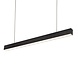 Spectrum Dimbaar DALI LED Pendel armatuur 112CM - 2-Lichts up down - Mat Zwart - 55W 6815Lm - 3000K | DALI-2  UGR19 Prisma