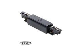 LCB LED Europe  3-Fase DALI Spanningsrail - Toebehoren | Middenvoeding - Universeel - Zwart