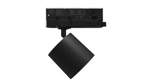 Spectrum DALI Dimbare LED 3F Railspot - Artemida Mini - 6-20W 600-1700Lm Multi Lumen Switch - 3000K 930 Warm Wit | Zwart - 3-Fase Universeel