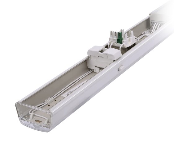 Dimbare DALI Lichtlijn 150cm - PADEL PRO SIRIUS - 55-70W | 11.000-14.000 Lumen | Multi Lumen Switch | 3CCT | IK08 Balvast | DALI-2 DIM | 90D | 10 Jaar Garantie