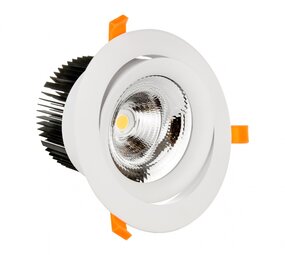 Spectrum voor de installateur LED Downlight Mona 40W | 4000lm | 3000K | RA>90 | CREE & Tridonic | Wit